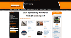 Desktop Screenshot of profloracing.com